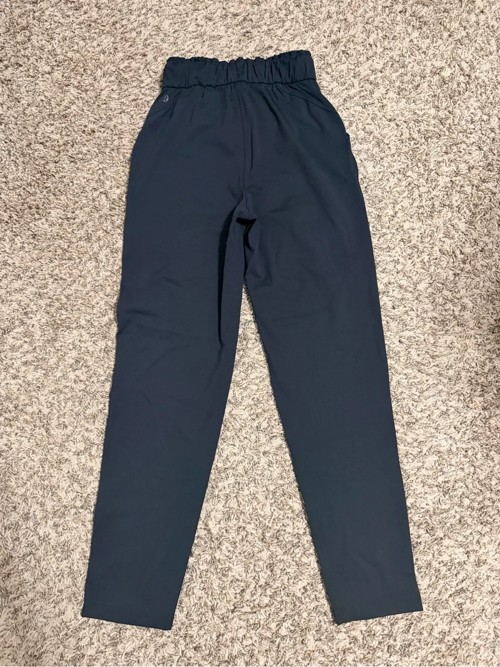 Lululemon Womens Drawstring Tapered Pants - Black